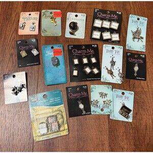 Charm Me, Fairy Tale, Metal Gallery And Bead Landing lot of 15 NEW